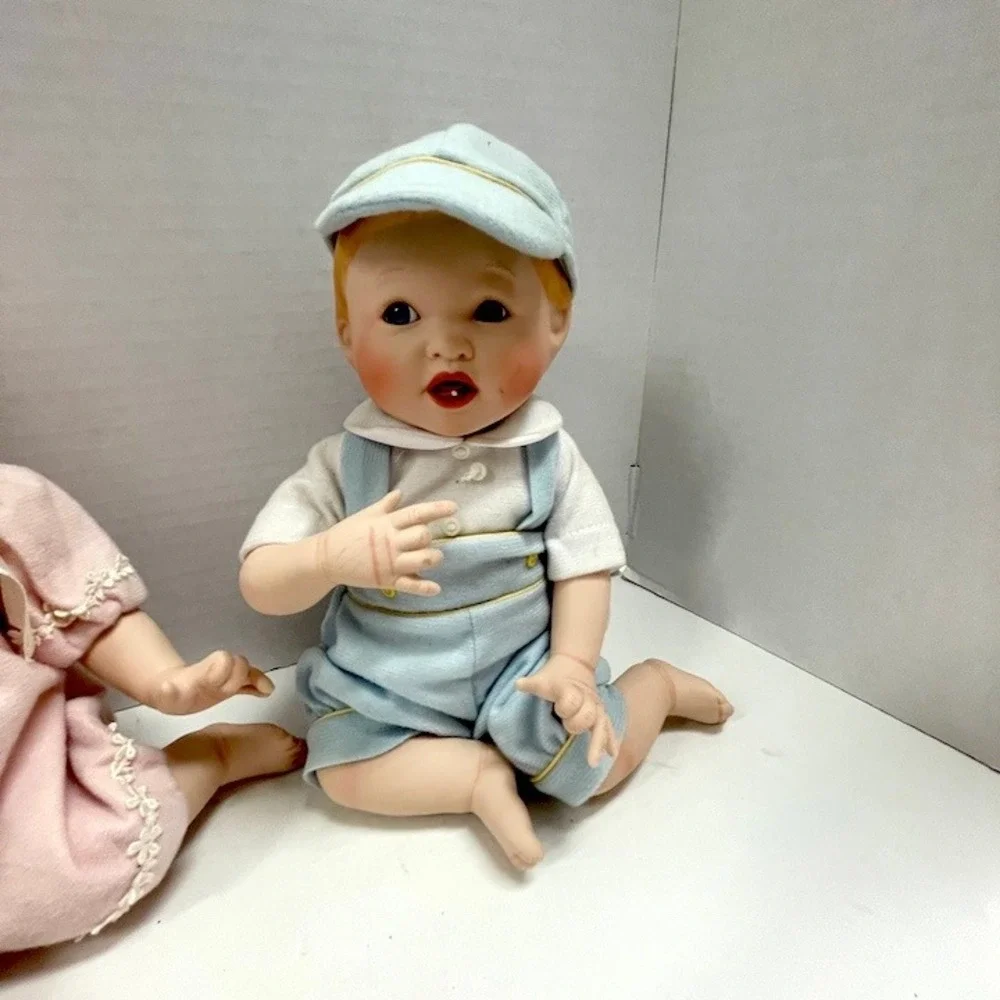 The Ashton-Drake Galleries Baby Dolls First Tooth Girl‎ Andrew Boy Vintage